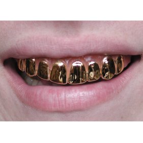 dentes dourados